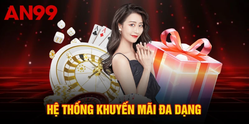 Hệ thống khuyến mãi đa dạng